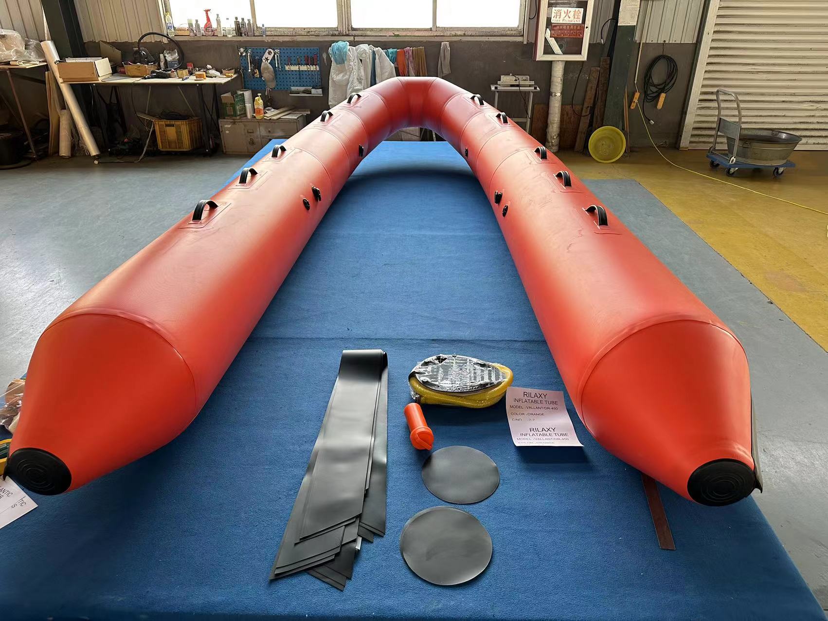 Valiant DR 450 RIB Tube Replacement PVC Heat Welded – RIBtubes.cn