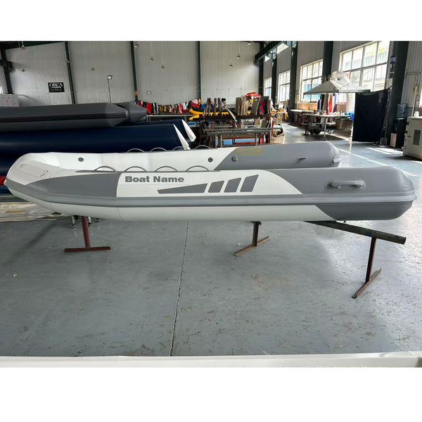 Trade-in-Your-Tube, Custom RIB Boat Replacement Float PVC, Fits to Zodiac Yachtline 380  Deluxe Blanc (2003-2017)